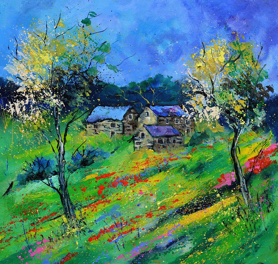 Spring 772020 Painting by Pol Ledent