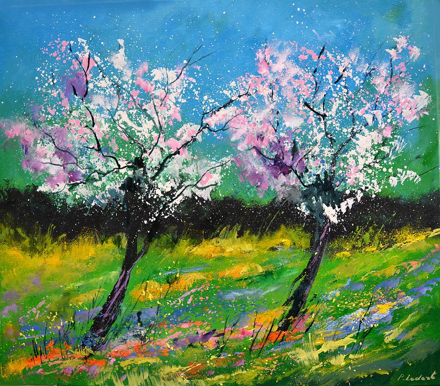 Spring - 872021 Painting by Pol Ledent
