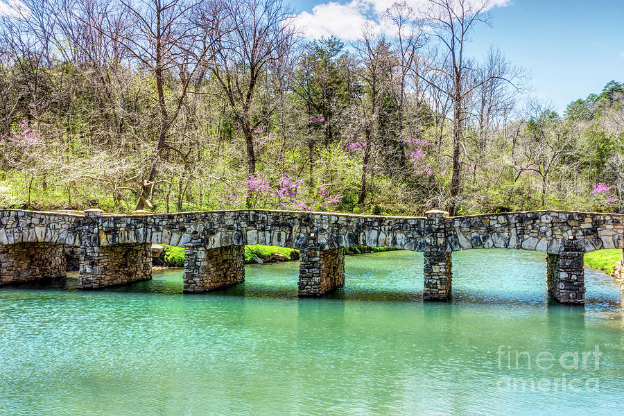 Spring Afternoon At The Rock Bridge Photograph by Jennifer White