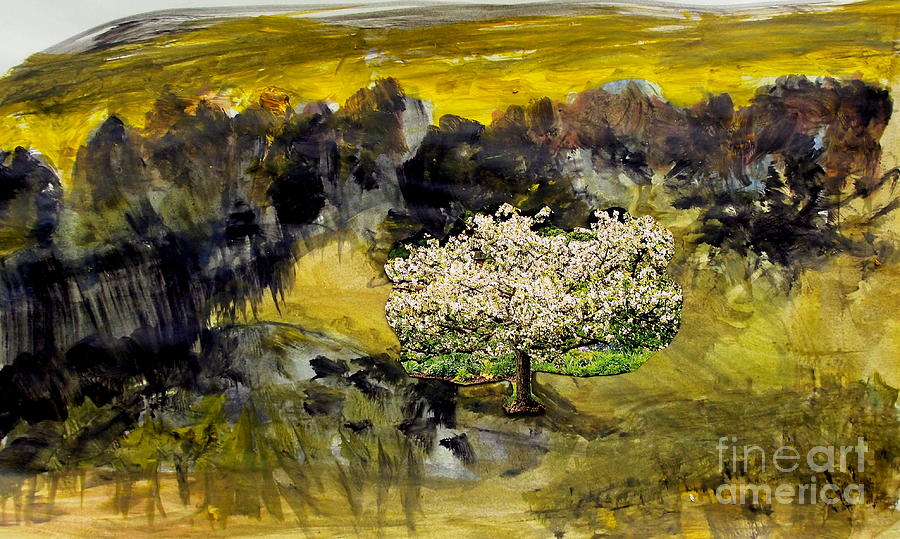 Spring Arrived Mixed Media by Nancy Kane Chapman