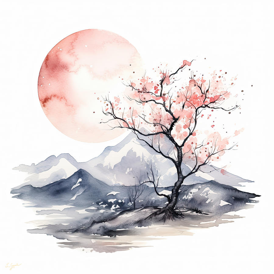 Spring Art - Cherry Blossoms Art Digital Art by Lourry Legarde