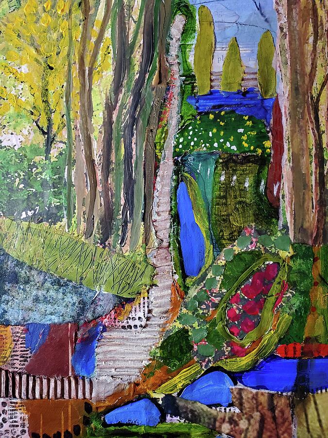 Spring at the Botanical Gardens Mixed Media by Sharon Williams Eng