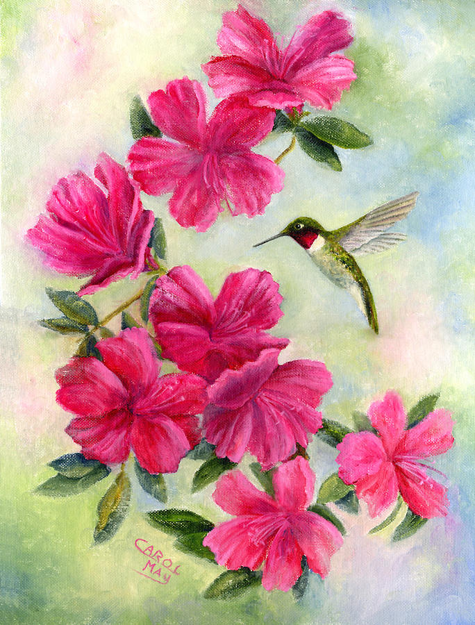 Spring Beauty Painting by Art by Carol May