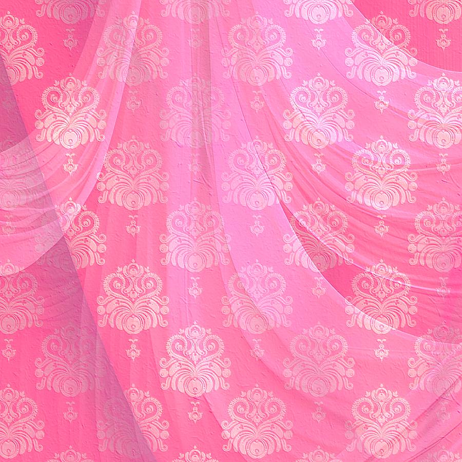 Spring Blend - Pink Digital Art by Bonnie Bruno