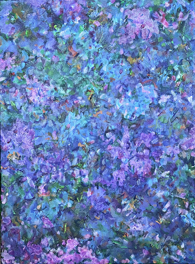 Spring Blooming Painting by Lynda Lehmann