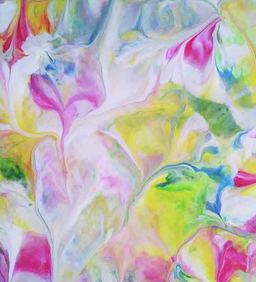 Spring Blossom Painting by Deborah Erlandson