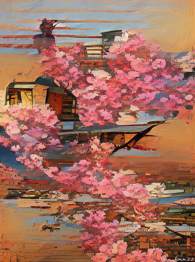 Spring Blossoming Digital Art by Rein Nomm