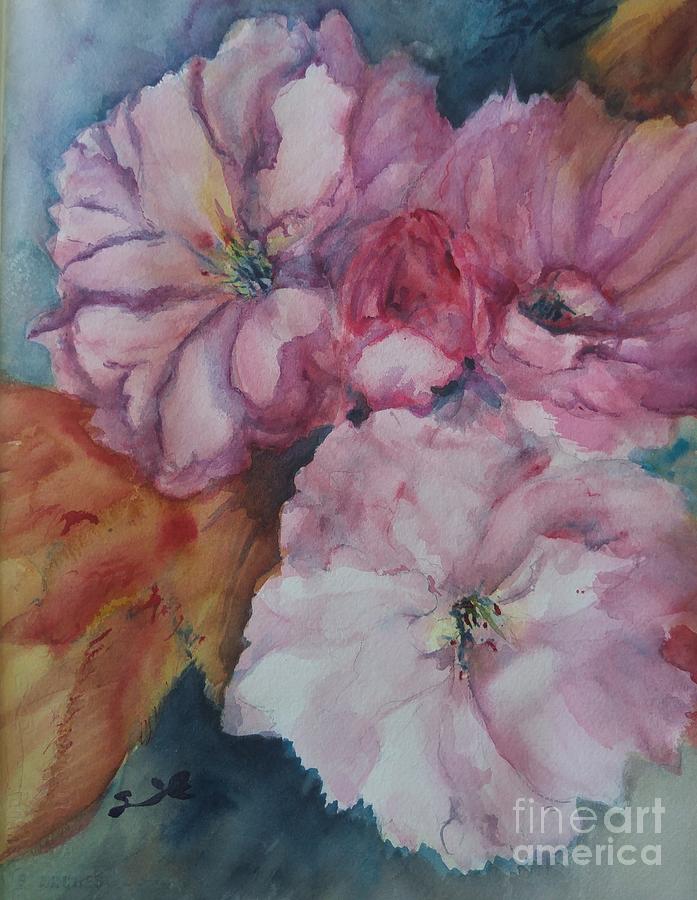 Spring Blossoms I Painting by Sonia Mocnik
