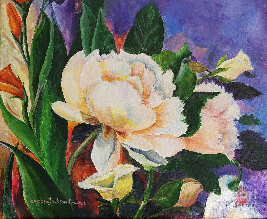 Spring Bouquet Painting by Carole Powell