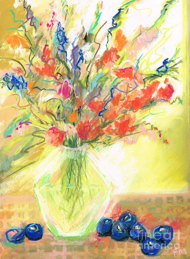 Spring Bouquet Pastel by Frances Marino