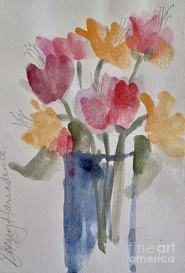 Spring Break  Painting by Sherry Harradence