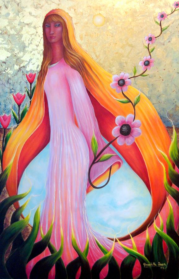 Spring Painting - Spring by Claudette Dean Spring Painting - Spring by Claudette Dean