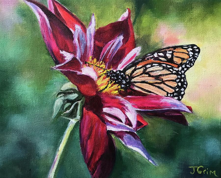 Spring Color Painting by Julie Grim - Fine Art America