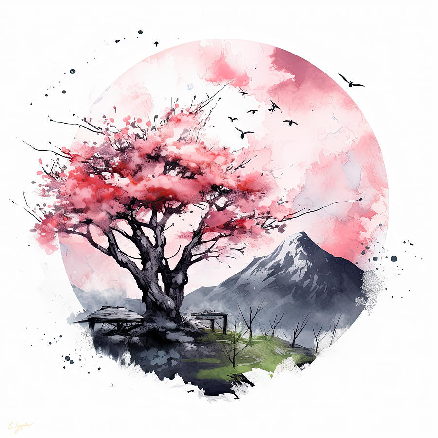 Spring Colors - Four Seasons Wall Art Digital Art by Lourry Legarde
