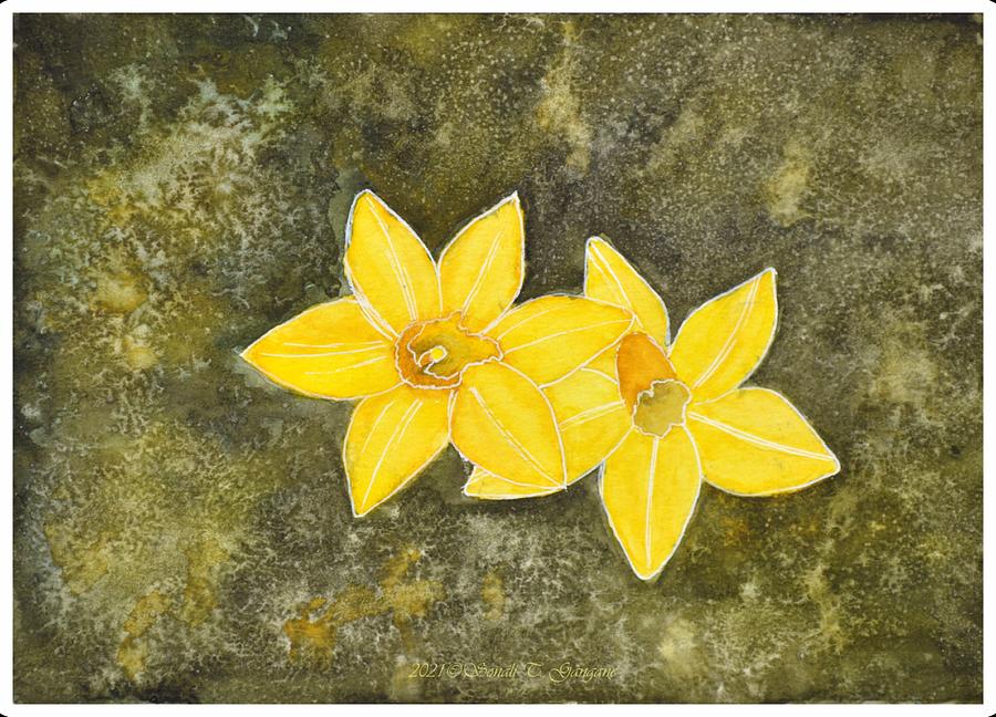 Spring Daffodils Painting