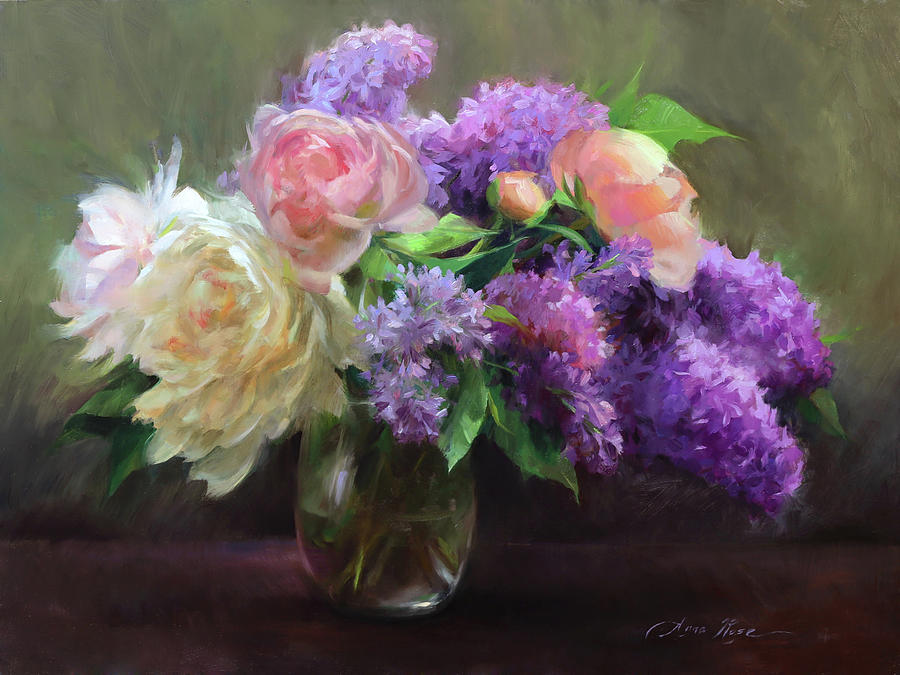 Spring Delights Painting by Anna Rose Bain - Fine Art America