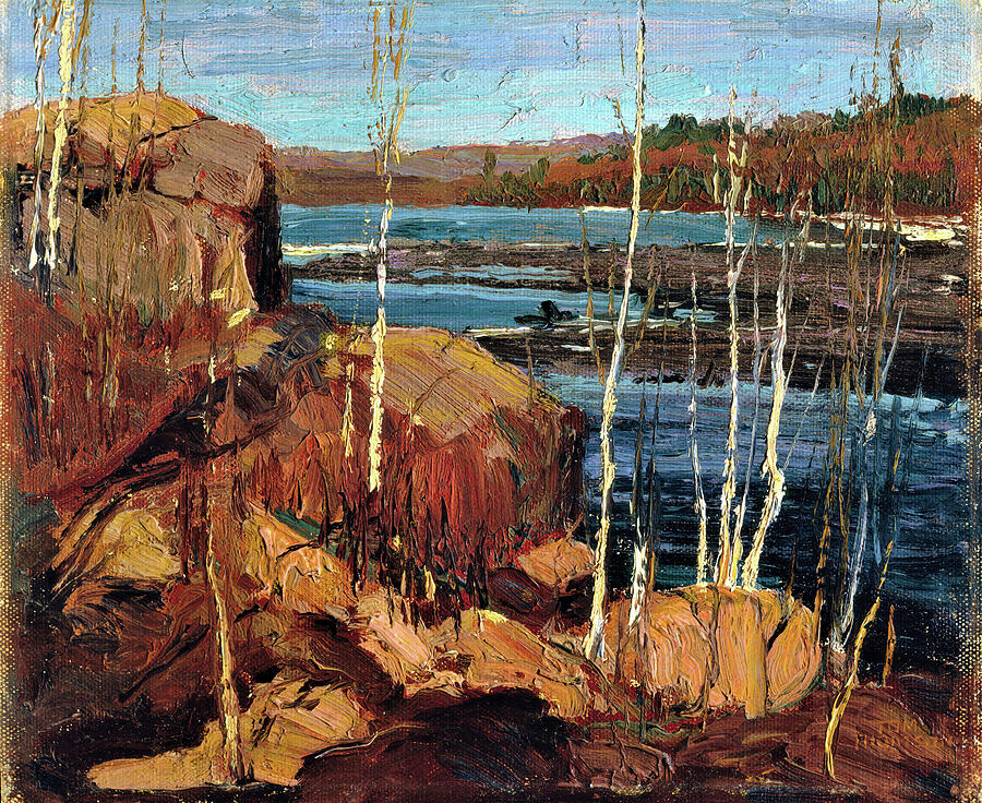 Fall Painting - Spring - Digital Remastered Edition by Tom Thomson