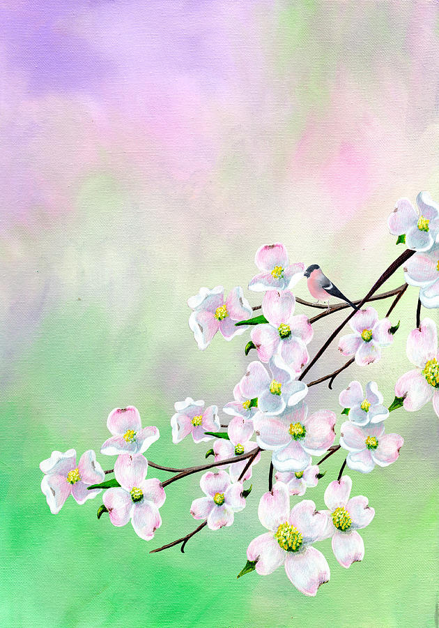Abstract Pink Butterfly Painting by Bridget Zoltek