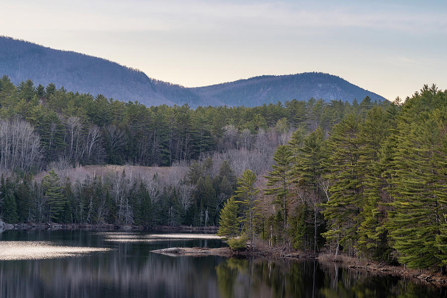 Spring Evening on the Pemigewasset River Photograph by William Dickman