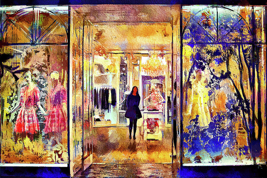 Spring fashion collection, Las Vegas Mixed Media by Tatiana Travelways