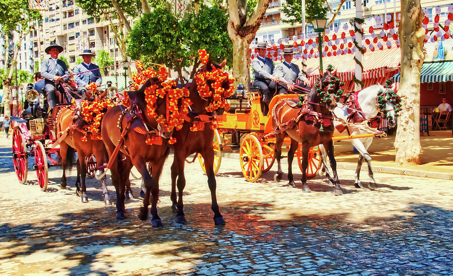 Spring festival Seville, Spain Photograph by Tatiana Travelways Spring festival Seville, Spain Photograph by Tatiana Travelways