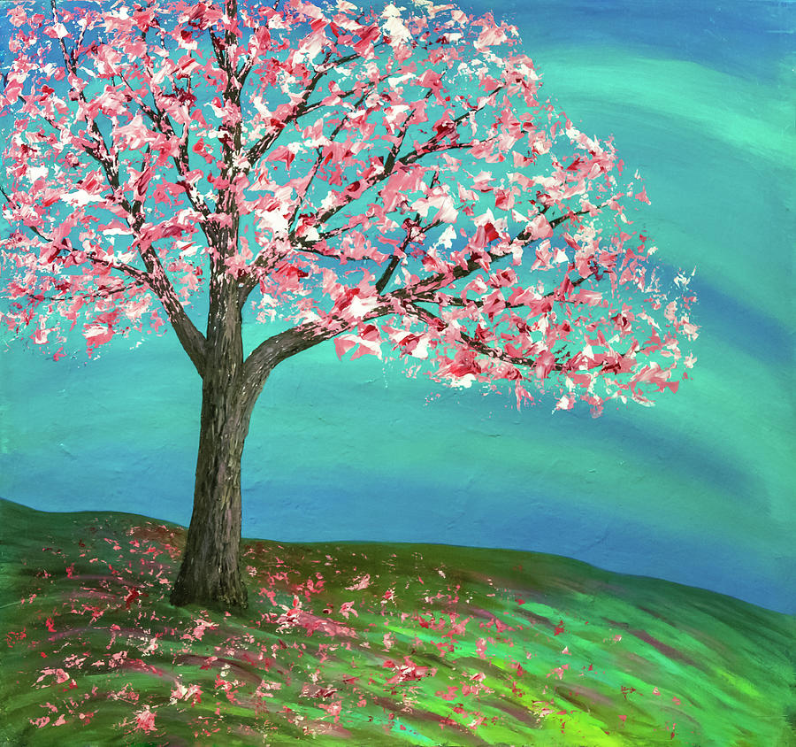 Spring Fling Painting by JP McKim