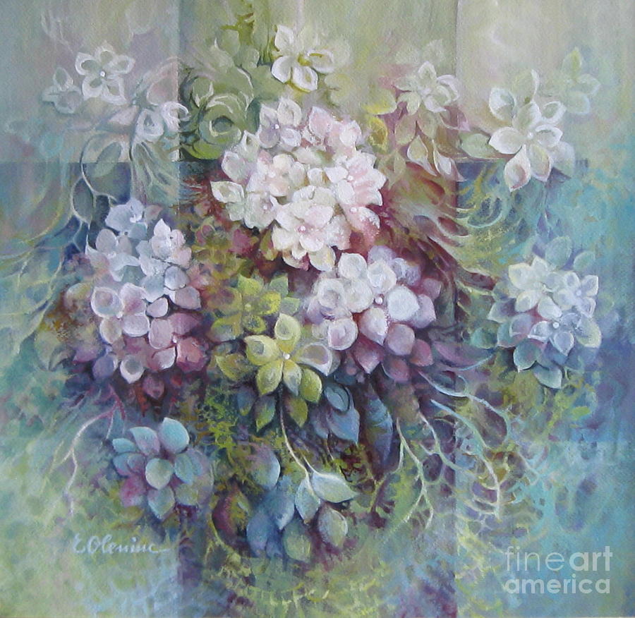 Spring - flora Painting by Elena Oleniuc