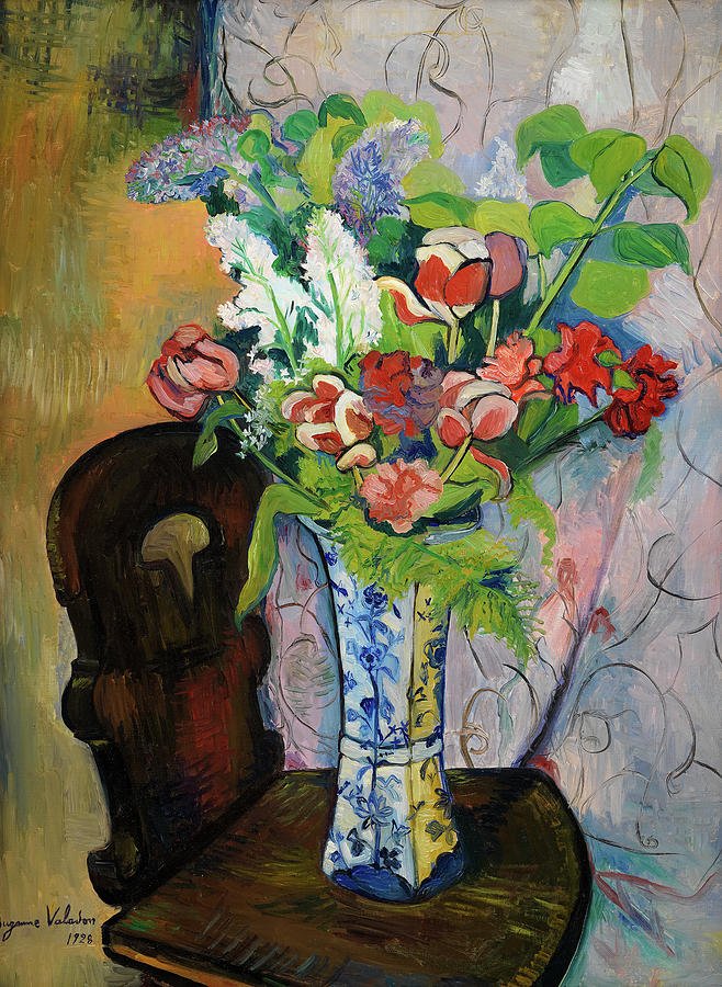 Spring Flowers, 1928 Painting by Suzanne Valadon - Fine Art America