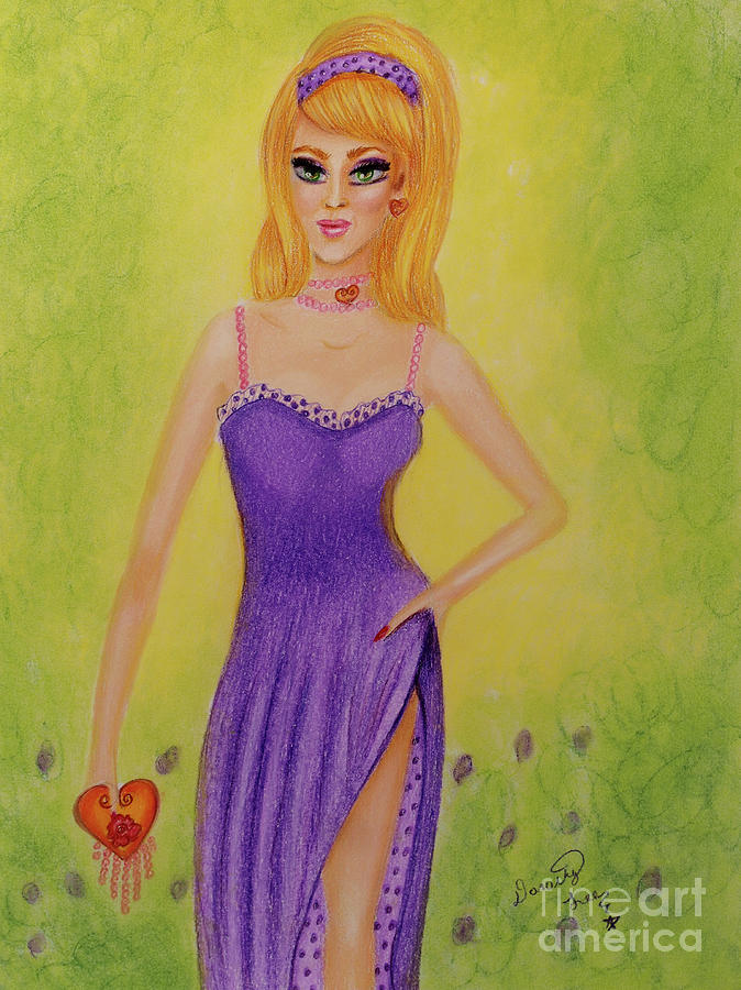 Spring Girl 3 Painting by Dorothy Lee