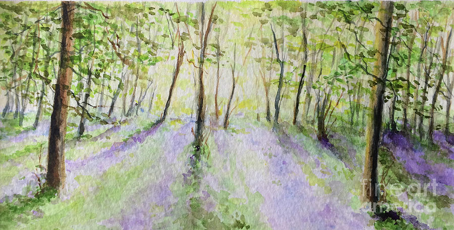 Spring heralds Summer  Painting by Lizzy Forrester