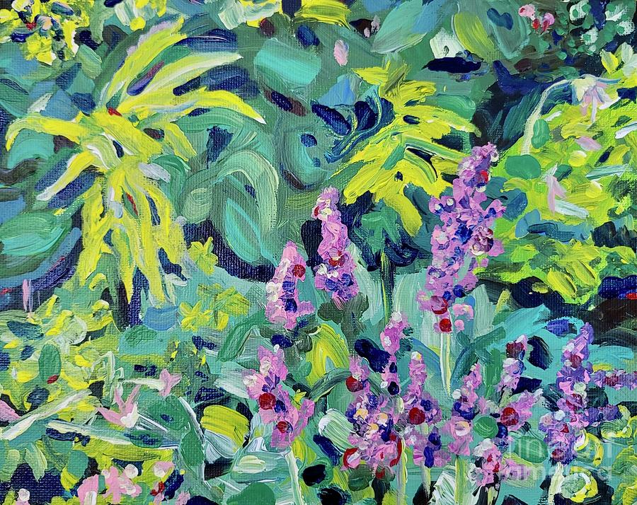 Spring Impression Painting by Catherine Gruetzke-Blais