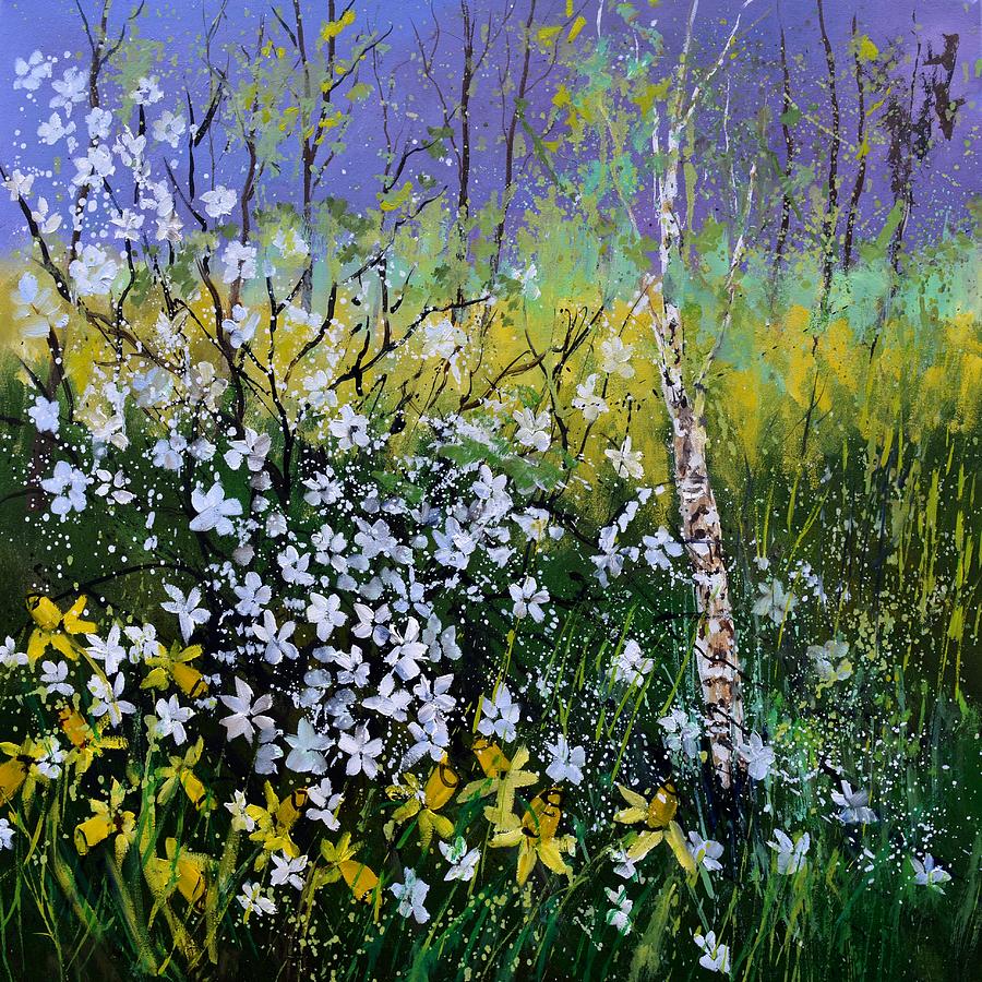 Spring in 2021 Painting by Pol Ledent