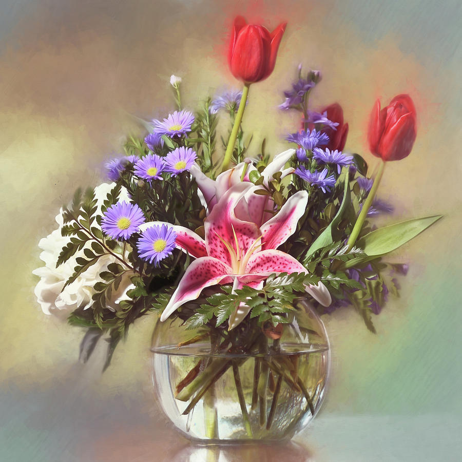 Spring in a Vase  Photograph by Mary Lynn Giacomini