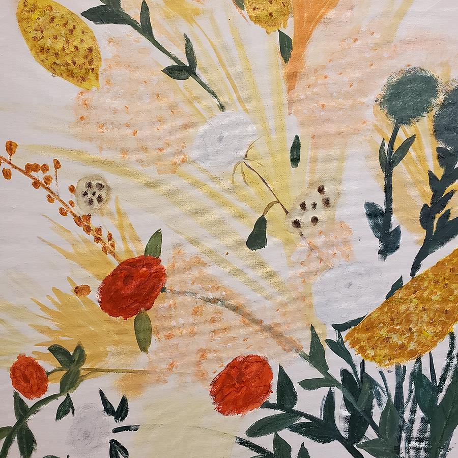Spring in Bloom Painting by April Clay