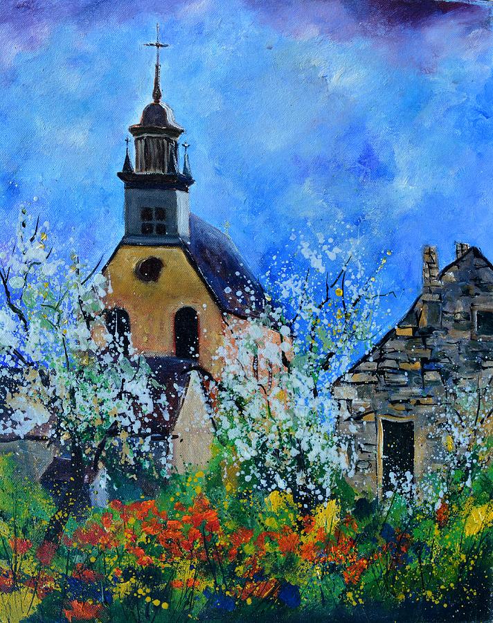 Spring In Foy Painting