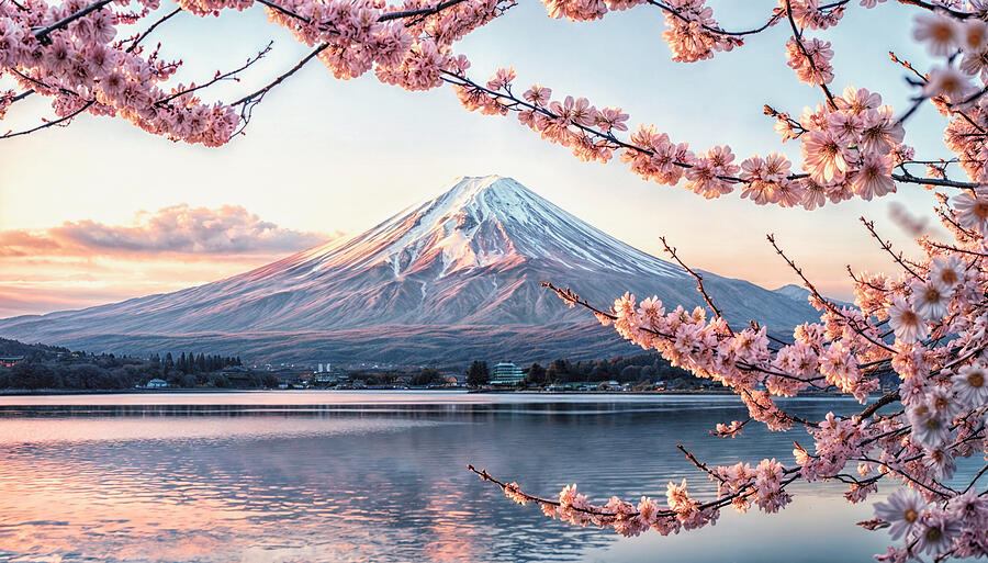 Spring in japan Digital Art by Mango Art Spring in japan Digital Art by Mango Art