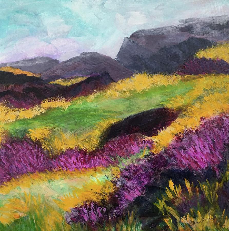 Spring  in the Highlands Painting by Eunice Warfel