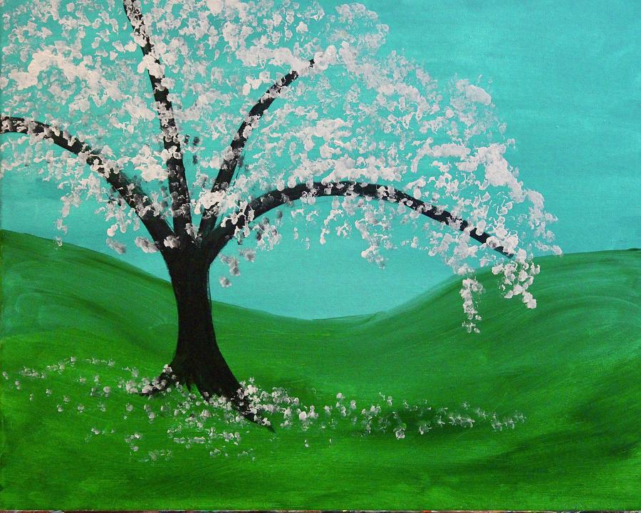 Spring In The Hills Painting
