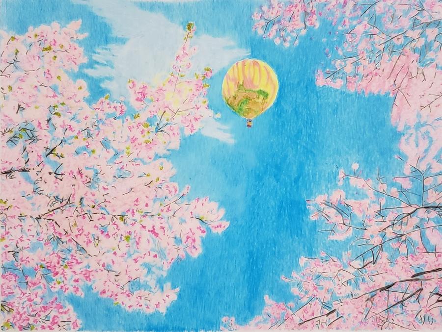 Spring Is In The Air 2 Painting by Kathy Crockett