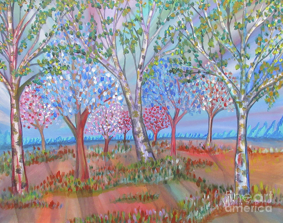 Spring Is In The Air Painting by Bradley Boug
