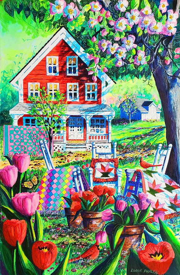 Spring Joy Painting by Diane Phalen