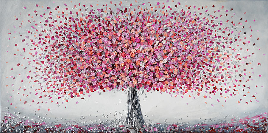 Spring Joyous Tree Painting by Amanda Dagg