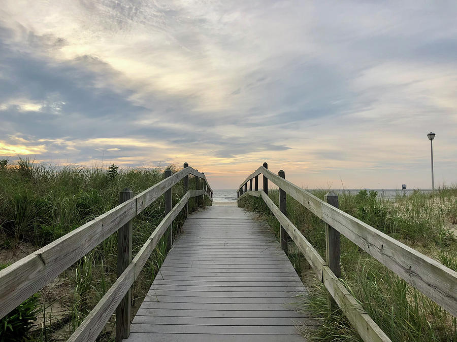 Spring Lake Boardwalk Photograph by Kerry Tarigo - Fine Art America