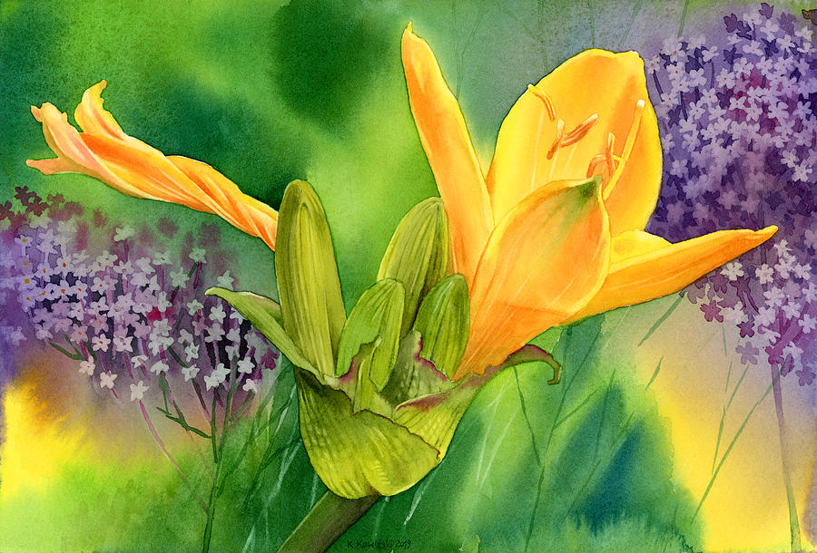 Spring Melody Painting by Espero Art