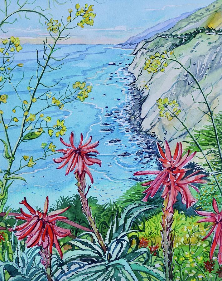 Spring Morning Big Sur Painting