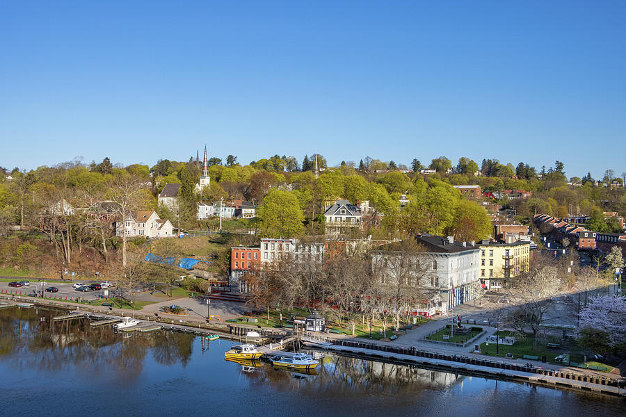 Spring Morning on the Rondout Photograph by Jeff Severson