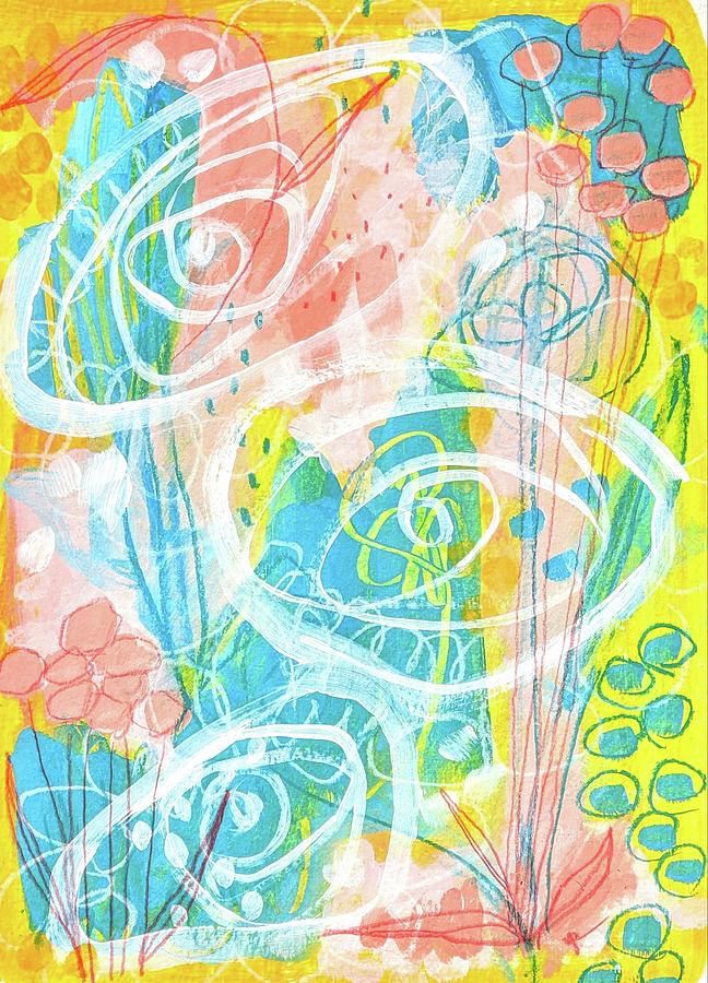 Spring on My Mind Mixed Media by Valerie Reeves
