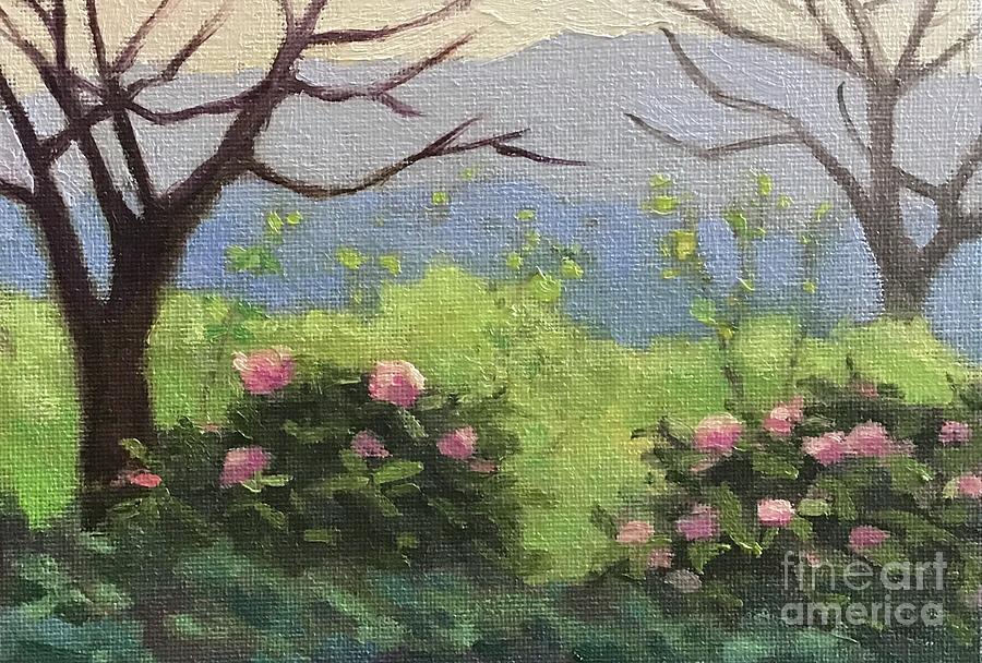 Spring on the Mountain  Painting by Anne Marie Brown