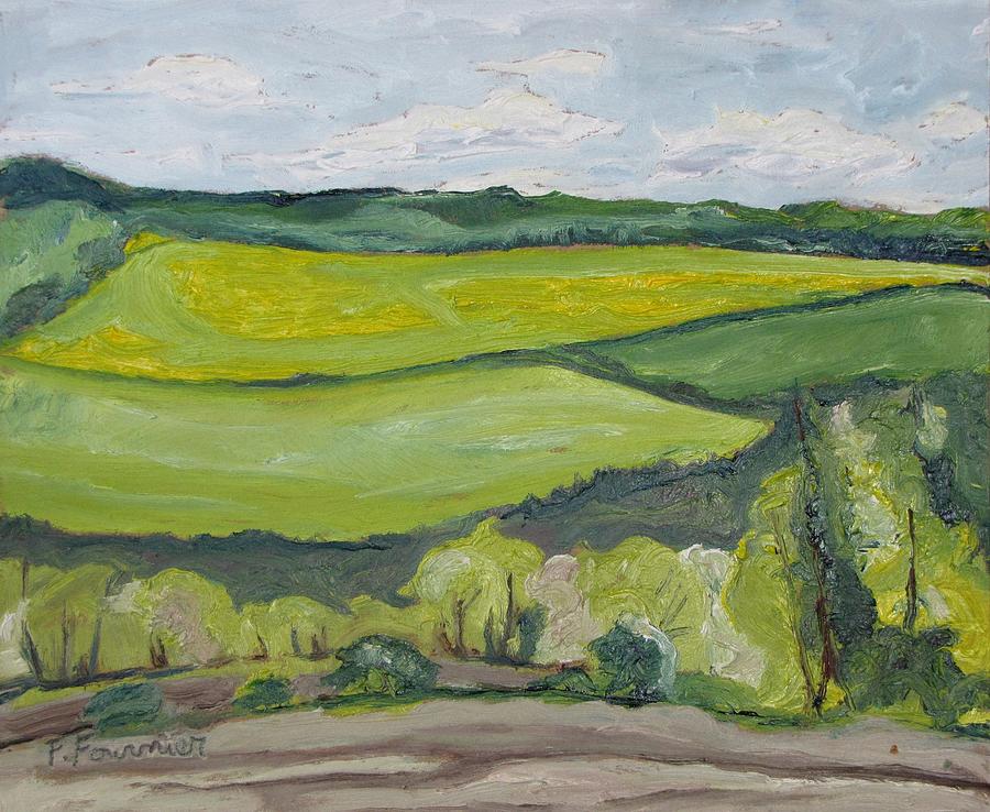 Spring Painting - Spring On The Valley by Francois Fournier