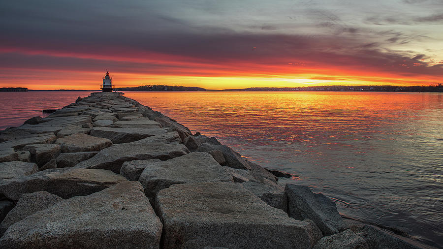 Spring Point Dawn Photograph by Paul Noble